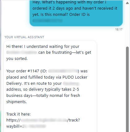 Live store integration and real-time data
